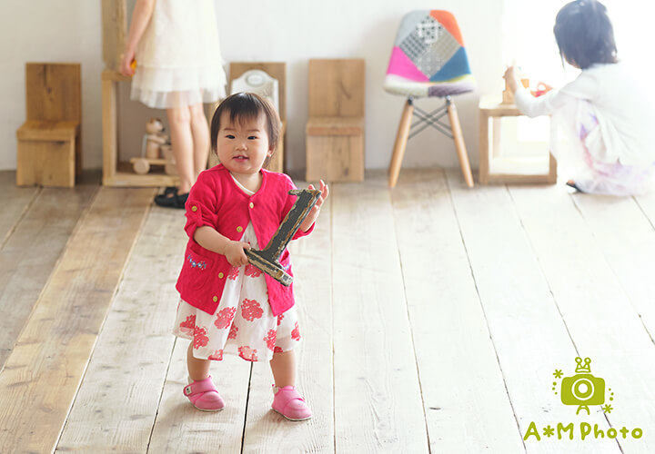 お誕生日撮影、1歳誕生日、バースデーフォト