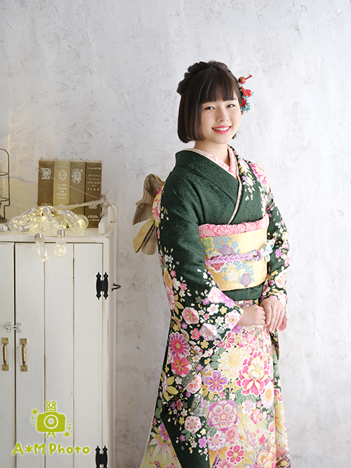 成人式の撮影、岡山のエーエムフォト