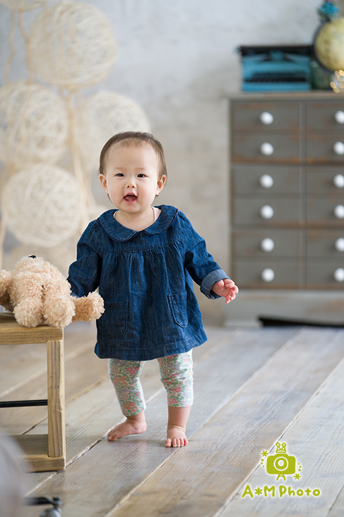 お誕生日撮影、1歳誕生日、バースデーフォト