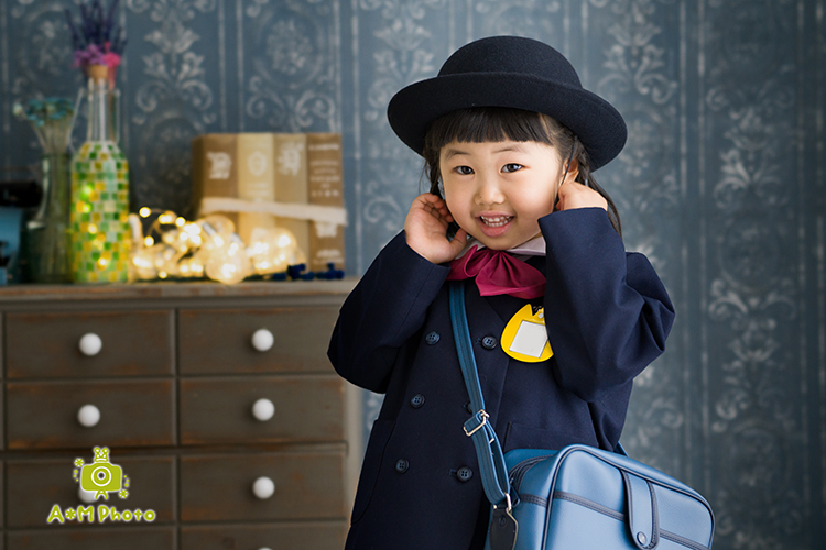 入園記念写真　岡山