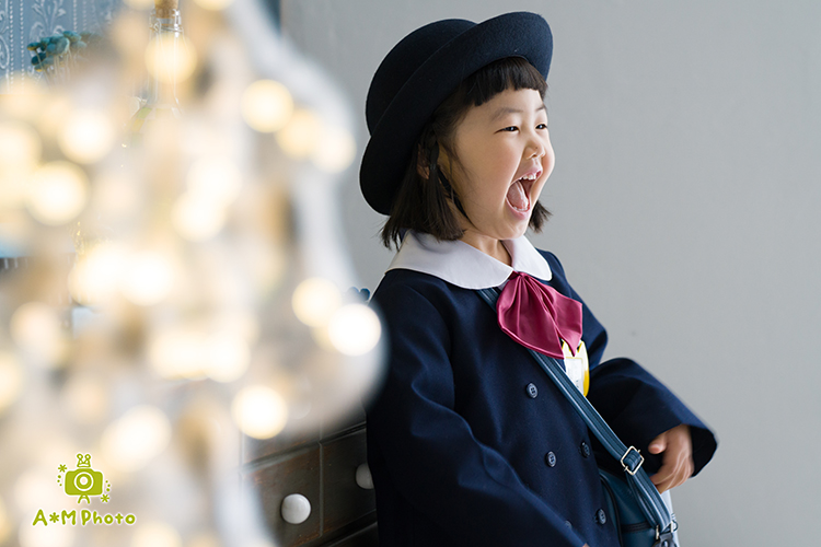 入園記念写真　岡山