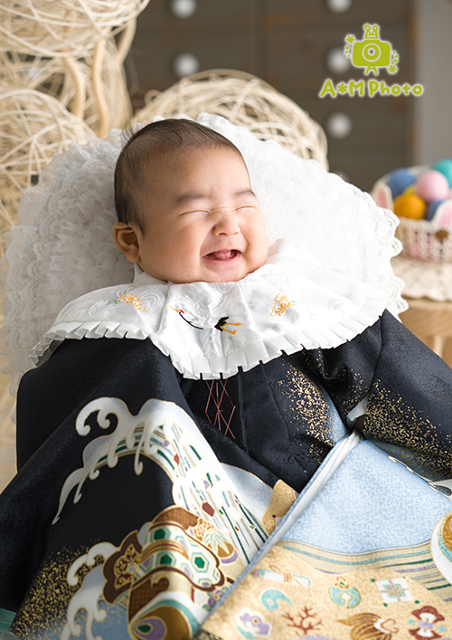 岡山,写真館,お宮参り,百日記念,フォトスタジオ