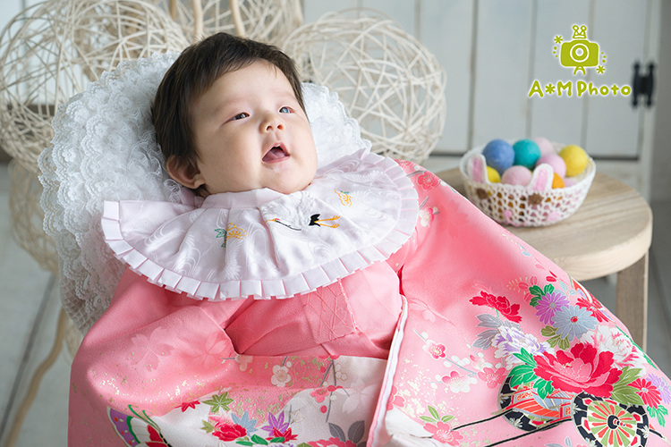 お宮参り　写真　岡山