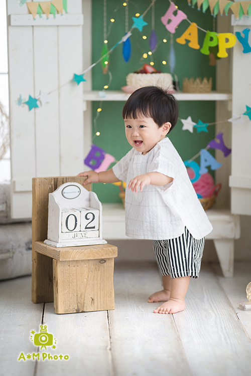 お誕生日写真　岡山