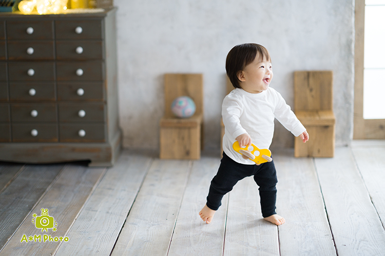 岡山市でバースデーフォト（お誕生日撮影）はエーエムフォトへ