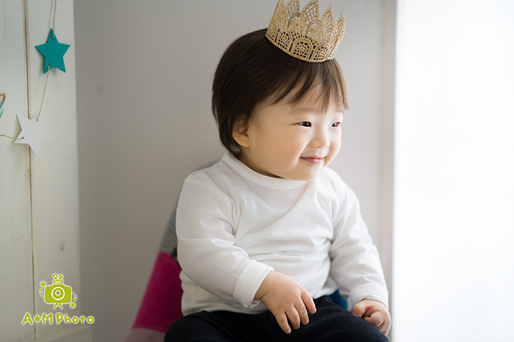 岡山市でバースデーフォト（お誕生日撮影）はエーエムフォトへ