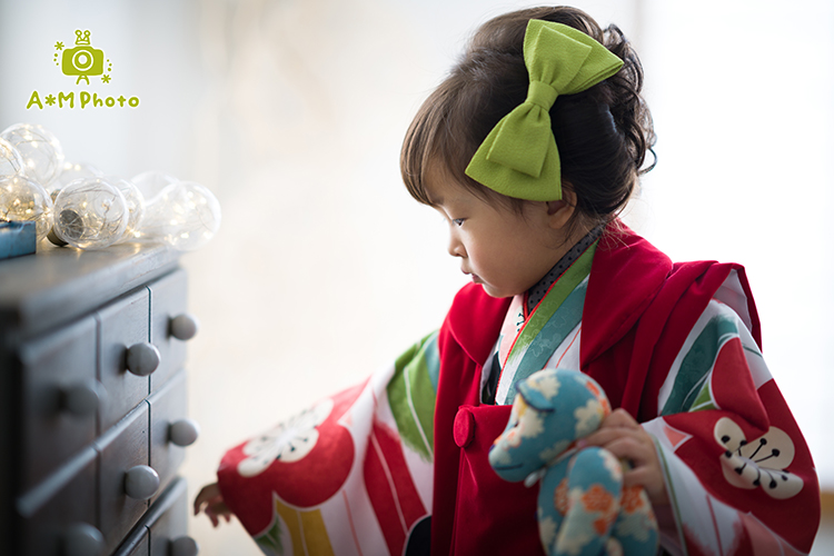 岡山　七五三　岡山のエーエムフォト で撮影する七五三の写真