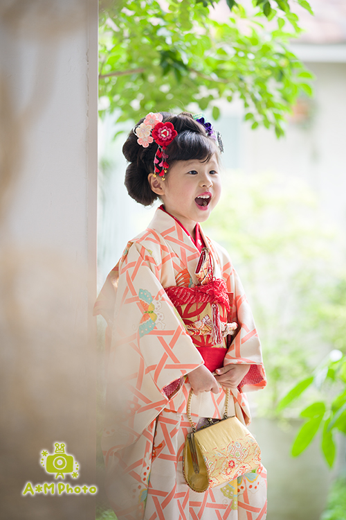 岡山　七五三　岡山のエーエムフォト で撮影する七五三の写真