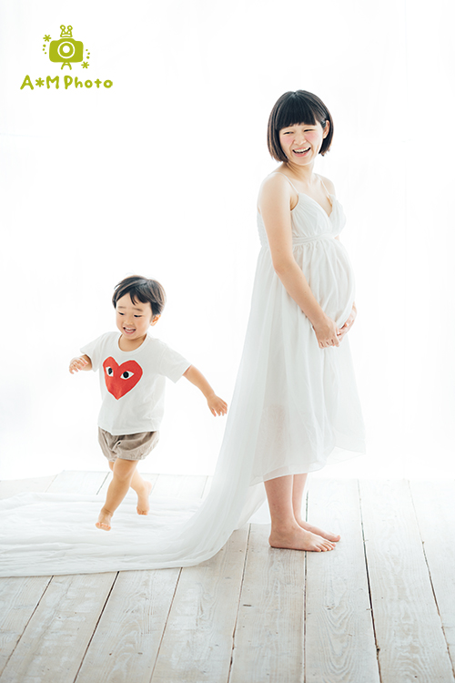 マタニティーフォト、岡山、エーエムフォト