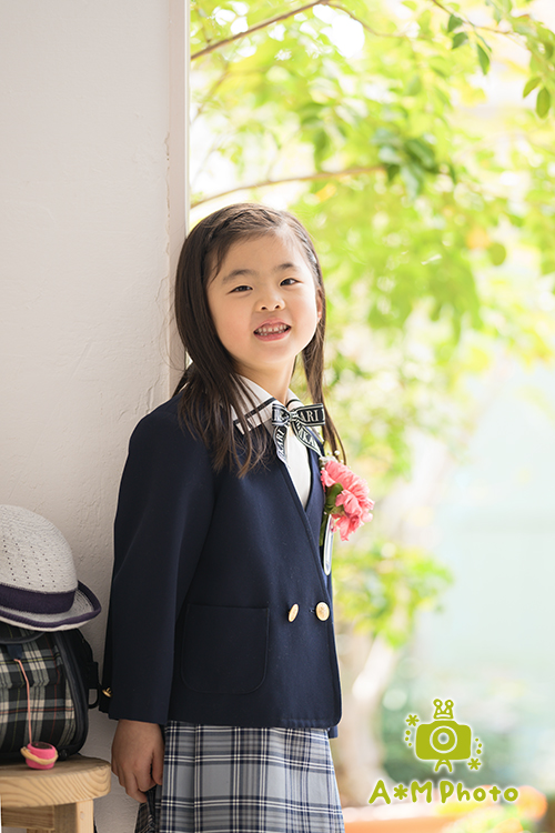 卒園入学写真