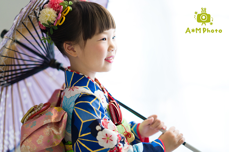 七五三着物、岡山、エーエムフォト