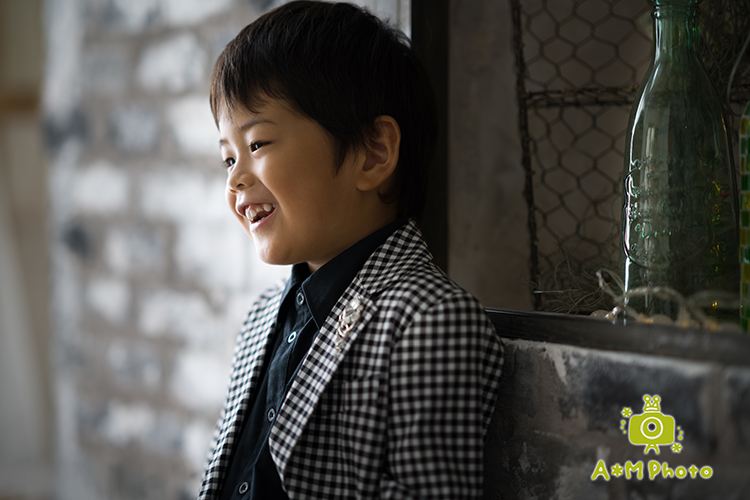 岡山市のエーエムフォトで撮影する七五三の写真