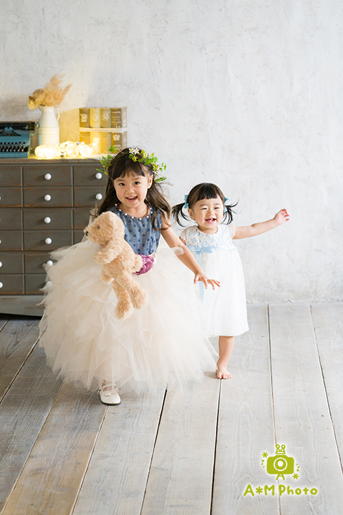 岡山市のエーエムフォトで撮影する七五三の写真