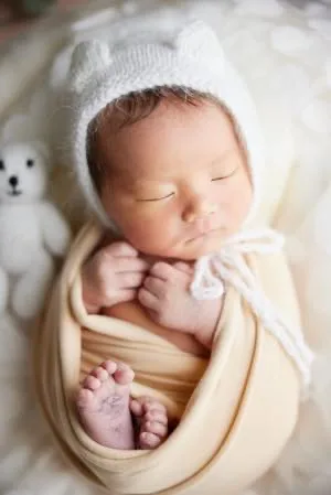 ニューボーンフォト 岡山 エーエムフォトで撮影するニューボーンフォトの写真