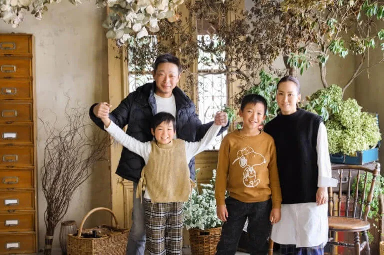 岡山市のエーエムフォトで撮影する家族写真