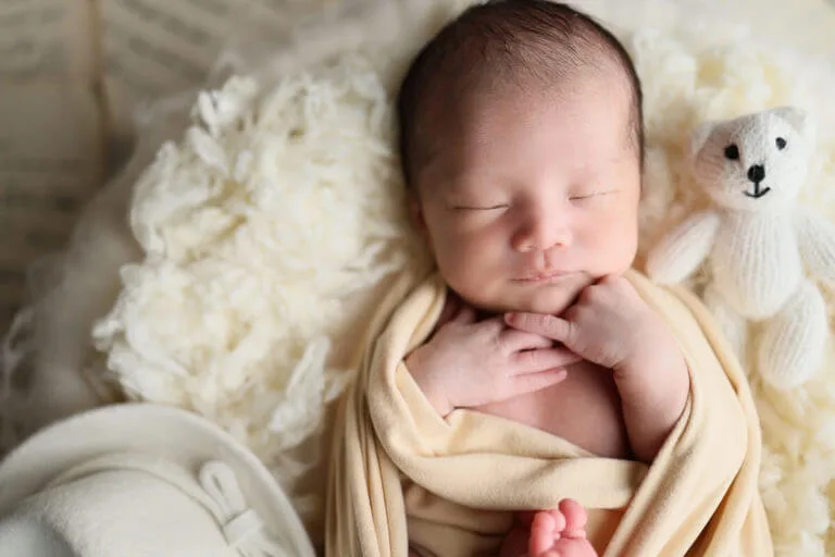 ニューボーンフォト 岡山 エーエムフォトで撮影するニューボーンフォトの写真